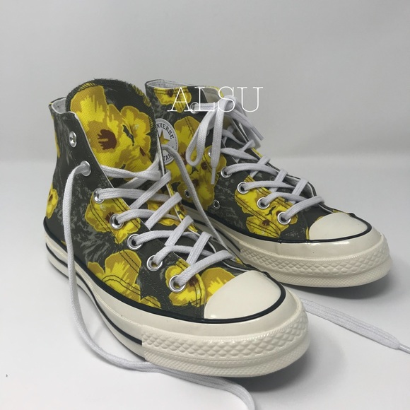 Converse Chuck 70 HI Field Surplus Yellow Green W - Picture 4 of 8